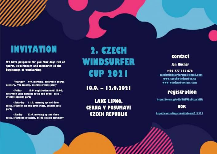 CZECH WINDSURFER & FOIL CUP 2021 2. ROČNÍK REGATY V NOVÉM STYLU