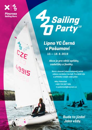 420 Sailing Party 2019 - Pozvánka