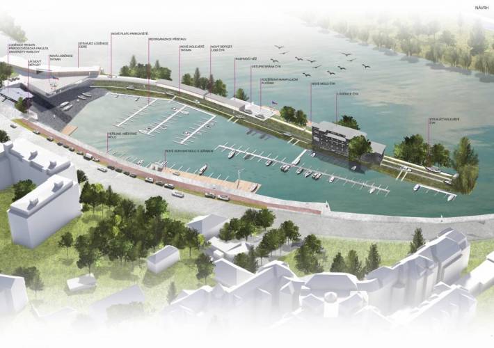 Modernizace sportovního přístavu v Podolí