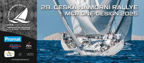 Za 5 dnů startuje 29. Česká námořní rallye – Mistrovství ČR One Design 2025
