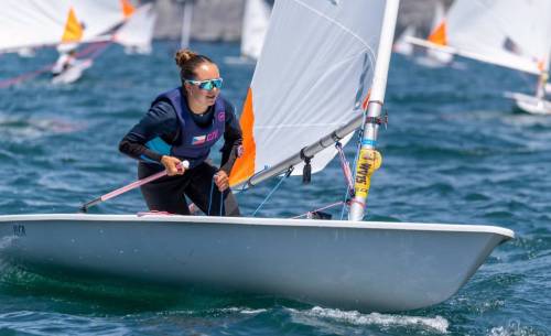 Čtyři Češi ve zlaté skupině ILCA 4 na Gardě, Tereza Chlumská šestá