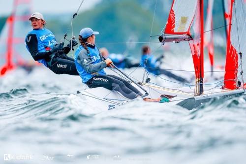 Mistrovství světa třídy 29er 2026 v německém Kielu skončilo