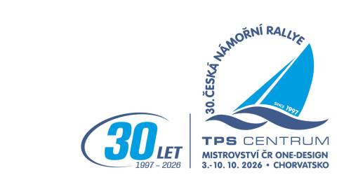 30. ČESKÁ NÁMOŘNÍ RALLYE – MISTROVSTVÍ ČR ONE DESIGN 2026