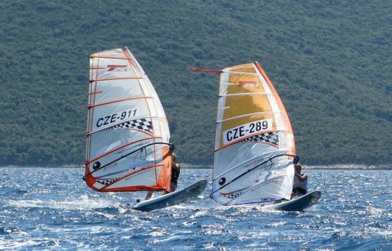 Mistrovství ČR ve windsurfingu ve Viganji