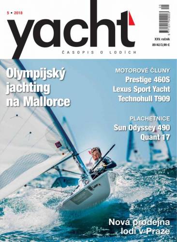 Zvýhodněné předplatné časopisu YACHT pro členy ČSJ